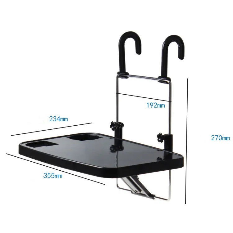 Multi Functional Folded Portable Car Notebook Laptop Desk Steering Wheel Tray