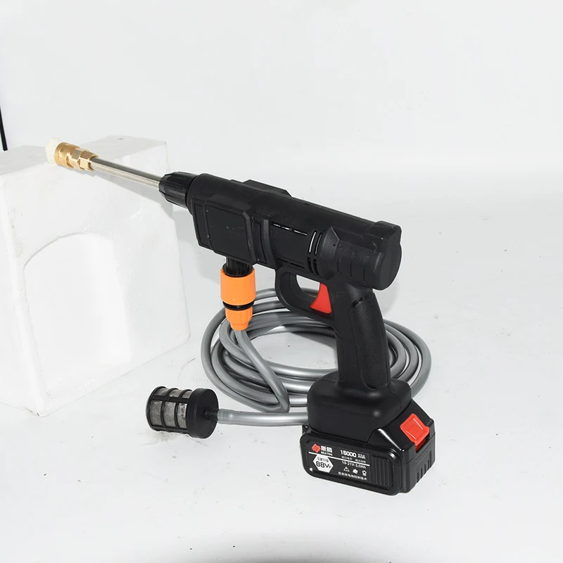 Welcome to buy wireless car washing gun with replacement head for water pump car washing machine