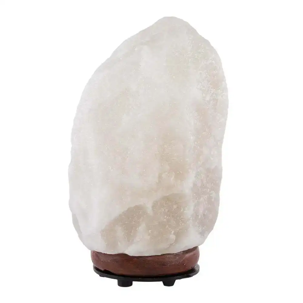 Wholesale Dimmer Switch 15w Bulb Wooden Base Decoration Natural Crystal Rock Stone Pink Himalayan Salt Lamps