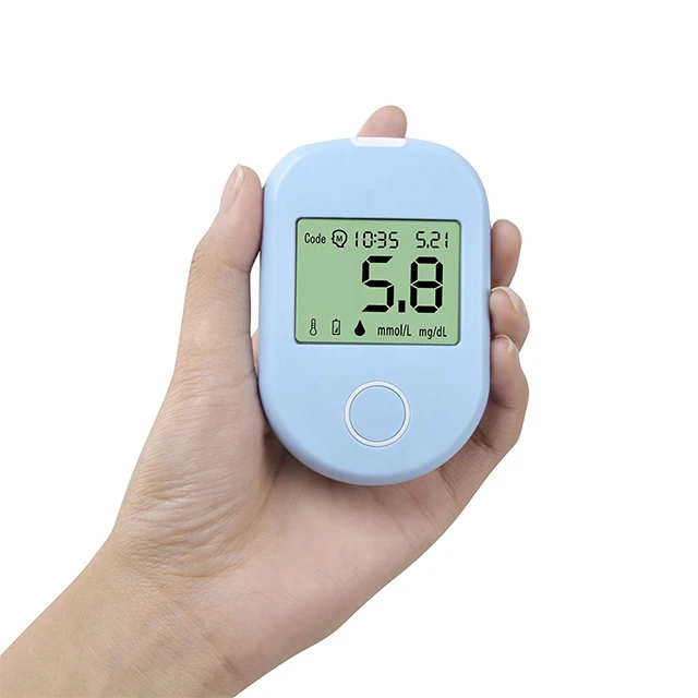 Hot selling portable glucometer digital blood glucose monitoring system quick check blood glucose meter