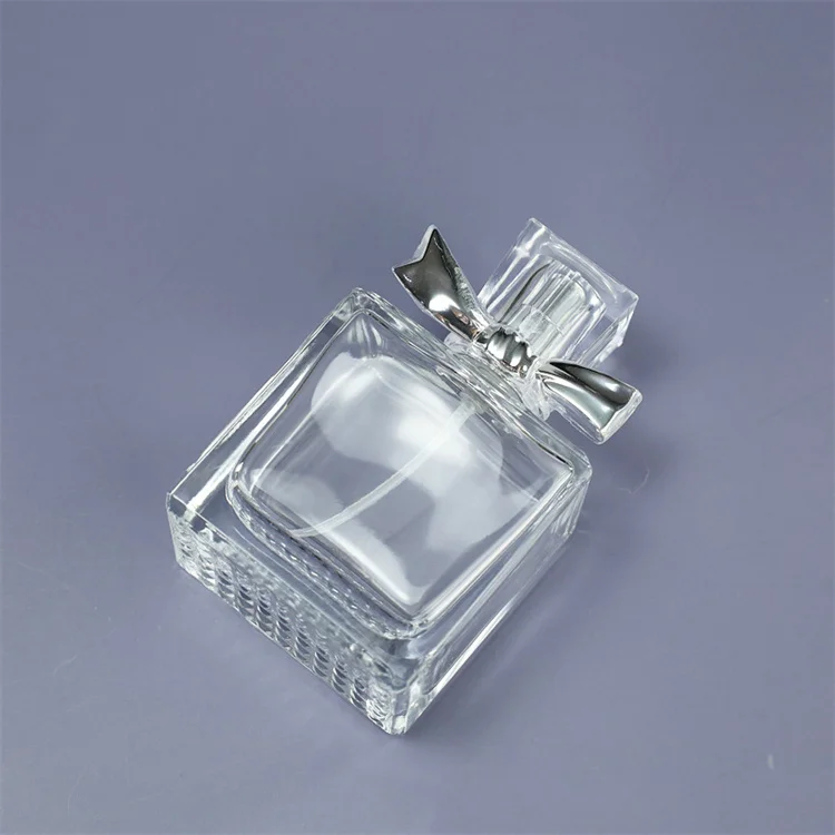 wholesale 20ml 30ml 50ml 80ml 100ml 50 ml 80 ml 100ml recyle perfume bottle glass with round lid and packaging for men and wome