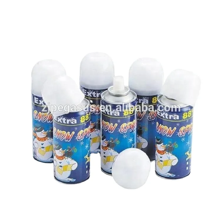 Christmas tree outdoor artificial crazy 250ml snow spray