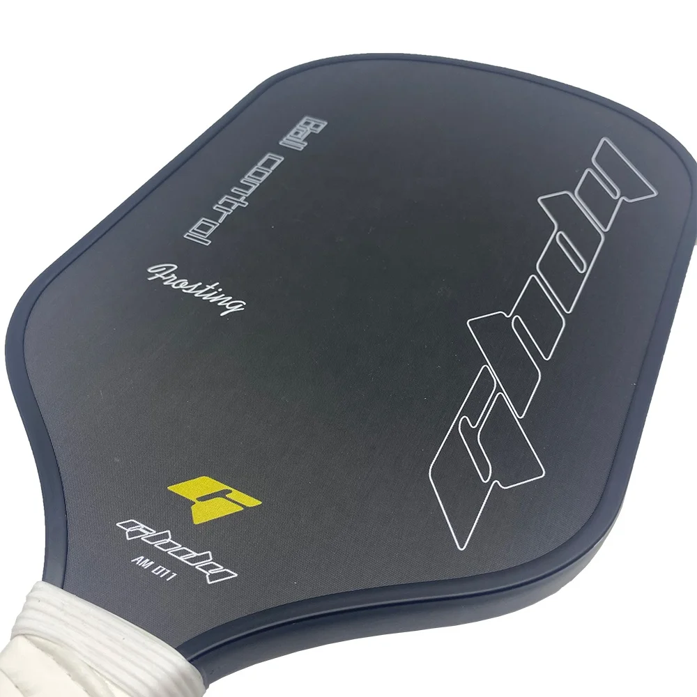 A011 GHDY black Textured Carbon Grip Surface Technology Maximum Spin and Control Polypropylene Honeycomb Core Pickleball paddle
