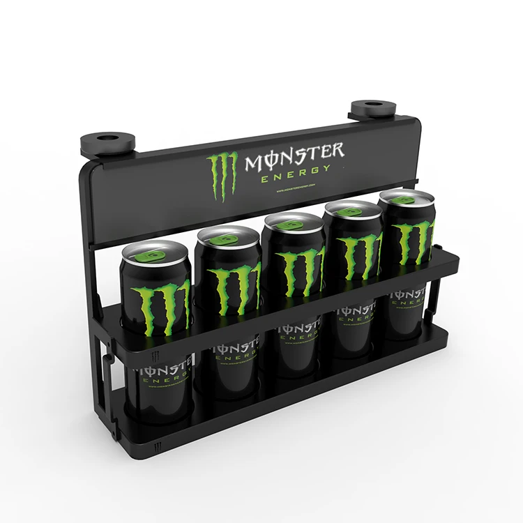 Customized Metal Light-duty Display Stand Metal Extender Fanta Display Rack for Supermarket