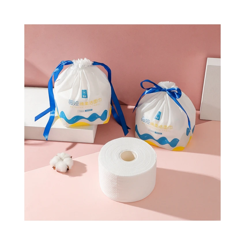 Moderate Price Prompt Delivery Portable Non-Woven Fabric Disposable Face Towel