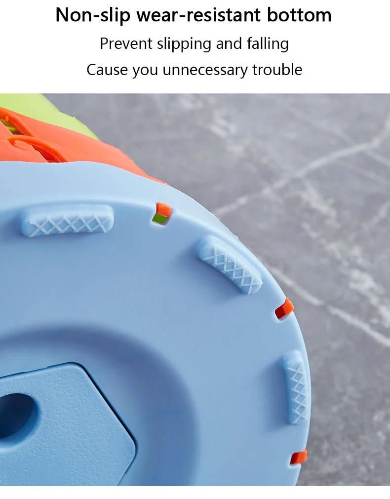 Easy Telescopic Round Portable Retractable Plastic Chair Camping Gardening Camping Folding Stool Retractable Stool