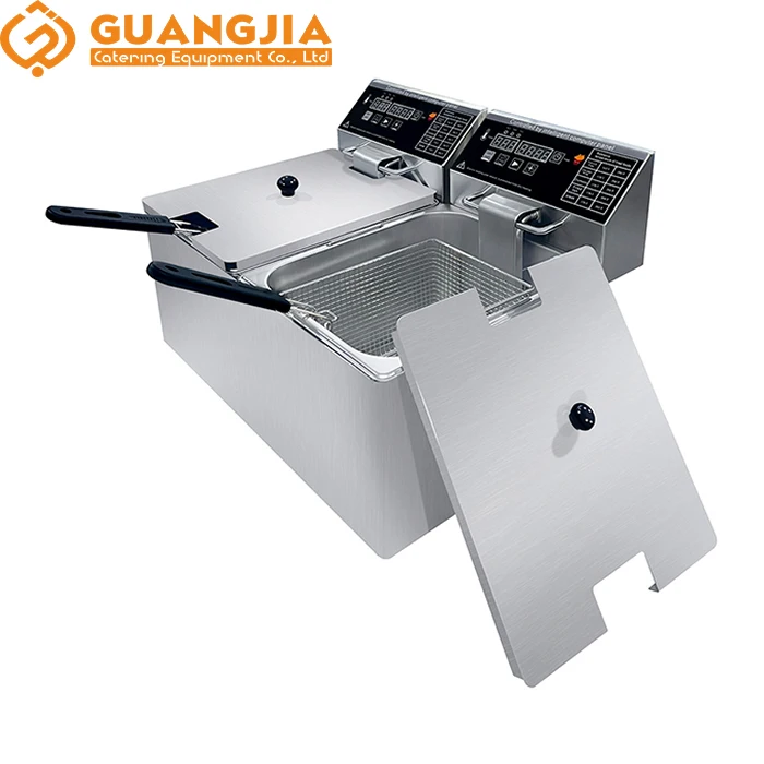 Fuqi 8L Table Top Commercial Electric Deep Fryer Industrial Machine Body for Restaurant & Home Use Chicken Potato Chips Fryer