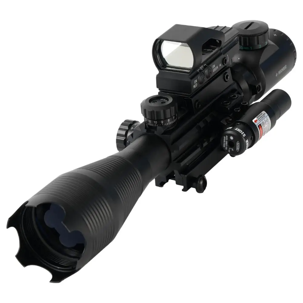 4-16X50 EG Tactical Sight+ Red Dot Combo SFP Scope 4-16X50EG Red Dot Sight for Outdoor Hunting