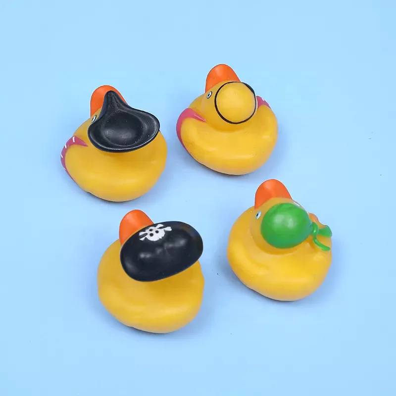 Top Seller silicone bath toys CE CPC certification Mixed Bulk toy safety Floating Rubber Duck