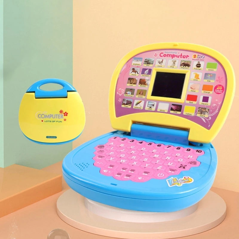 Новинка 2023 детский ноутбук на китайском и английском языках развивающая игрушка для малышей китайского английского языков