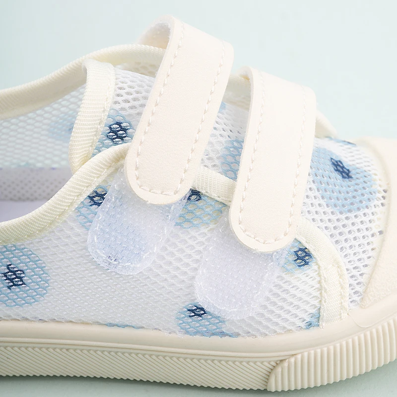 New Products Summer Children Genuine Breathable Mesh Casual Shoes Kids Hollow out Solid Color Sandals