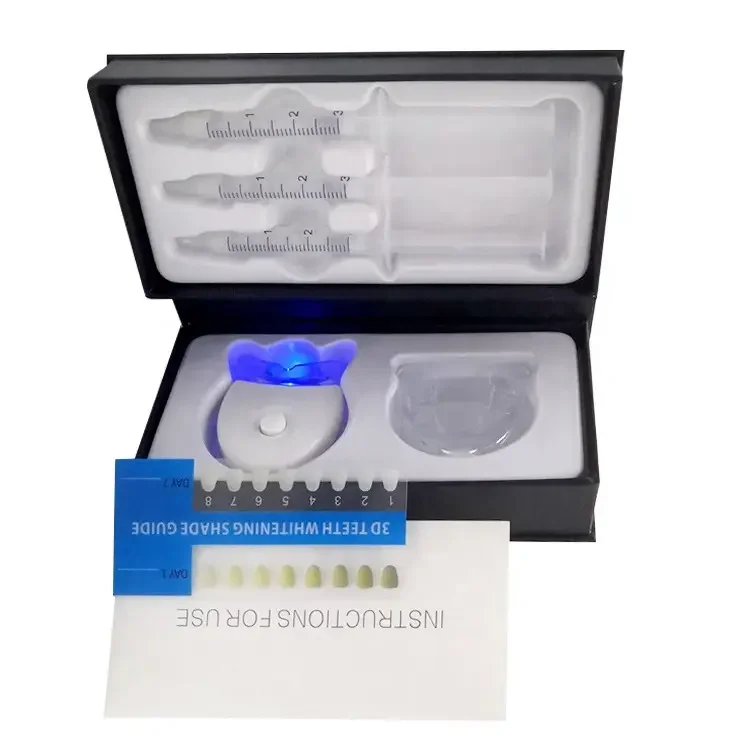 Led Teeth Whitening Gel Wholesale Led Light Dental Bleaching Gel Syringe Home Use Teeth Whitening Kit Private Logo