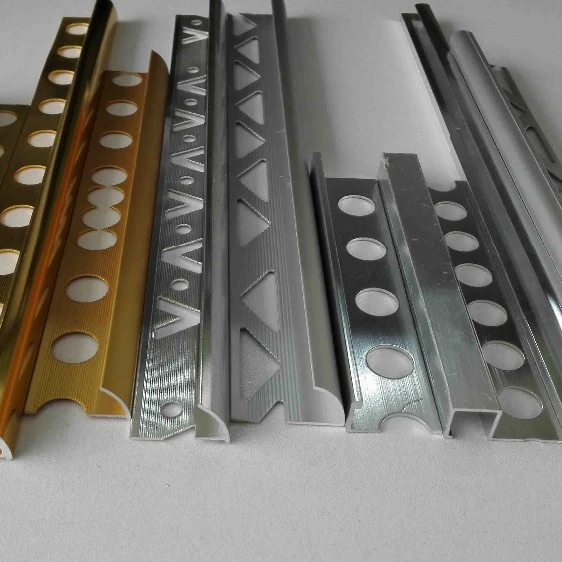 
OEM ceramic decorative aluminium tile trim outside corners trim 