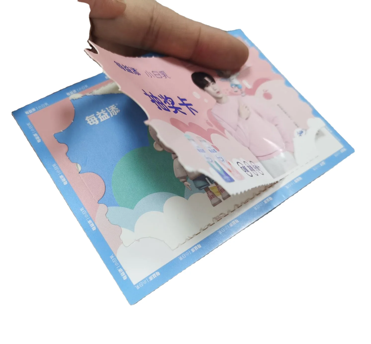 Билетов, тянущиеся таблетки, лотерейные билетов с царапинами, профессиональный производитель