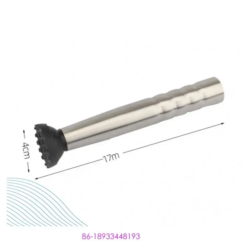 2021 New Quick Stainless Steel Crushed Popsicle Cocktail Swizzle Bar Tool Lemon Stick Hammer