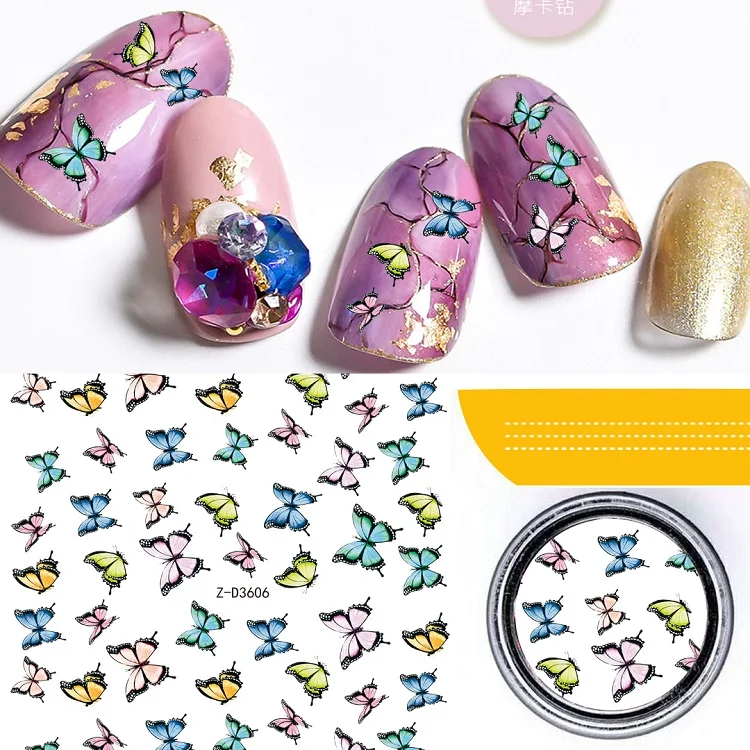 
Wholesale Custom Stencils Nail Stickers Popular Cartoon Corgi Princess Nail Wraps for Nail Art Decoration DIY 