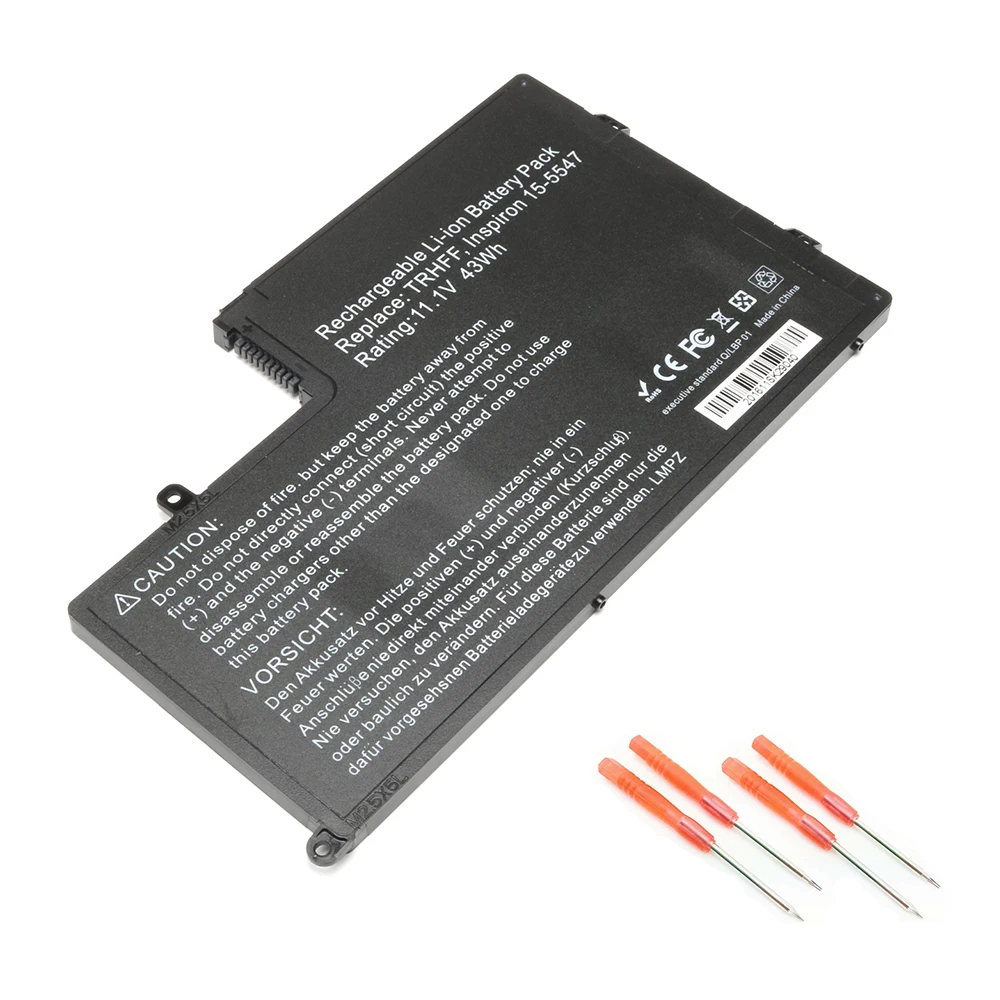 
Best selling OEM/ODM 3800mAh 11.1V 43WH TRHFF 1V2F6 0PD19 Laptop battery for Dell Latitude E3350 E3450 Notebook battery 