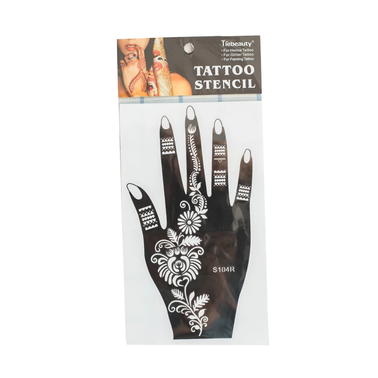 Custom eco-friendly stencil pvc temporary tattoo sticker waterproof arm tattoo sticker fro men
