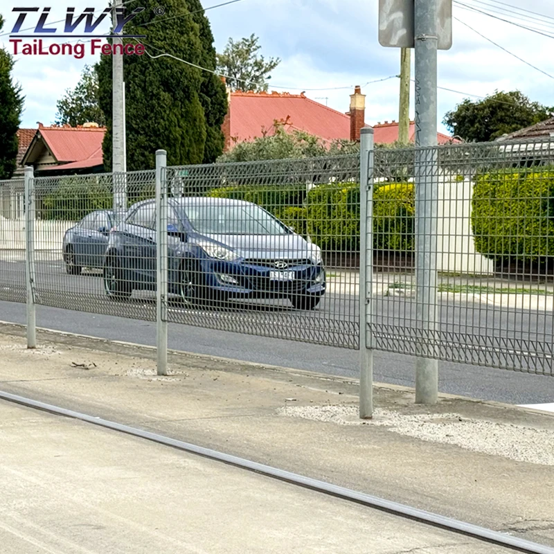 Pvc Coated Hot Dipped Galvanized Roll Top Brc Welded Mesh Panel Fence Wire Mesh Pvc Brc Fencing