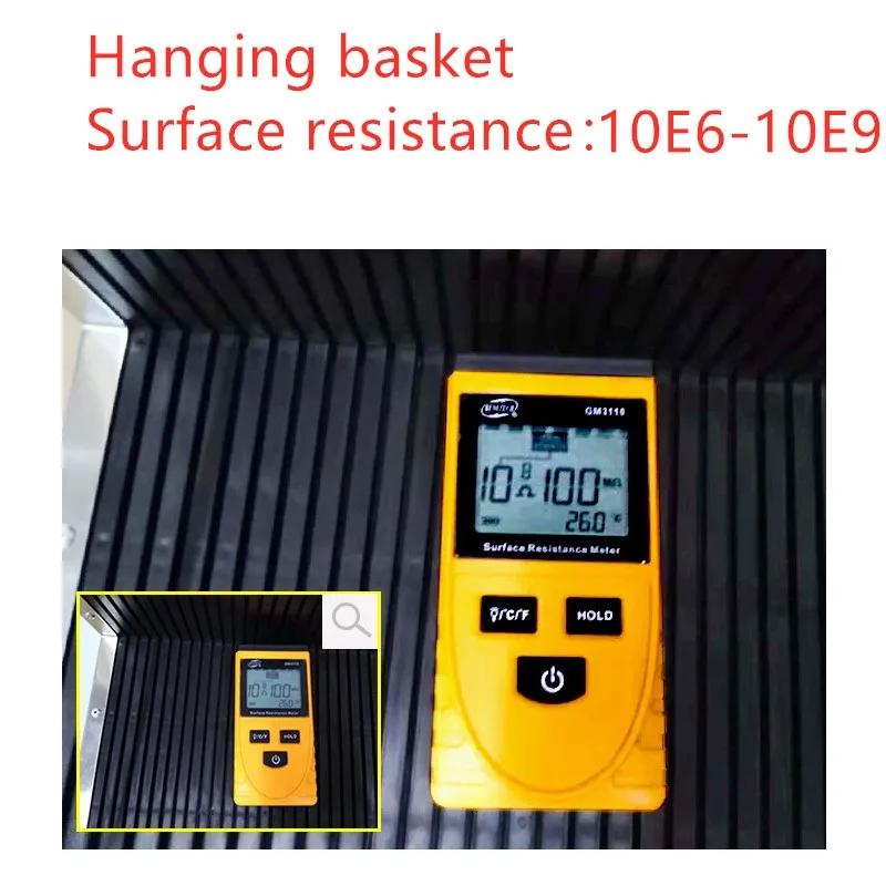 900*600*1300mm ESD PCB Storage Trolley with Hanging Racks/SMT PCB Circulation ESD Trolley/esd Cart