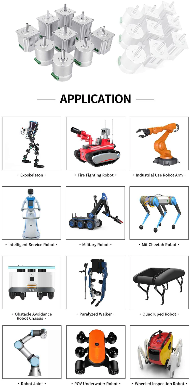 Faradyi High Torque 24v 36v 50w 100w Dc 1500rpm Bldc Brushless Integrated Driver Servo Nema 42 57 Stepper Motor
