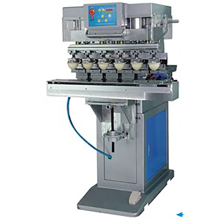 Six Color Pad Printer With Shuttle (M6/S)