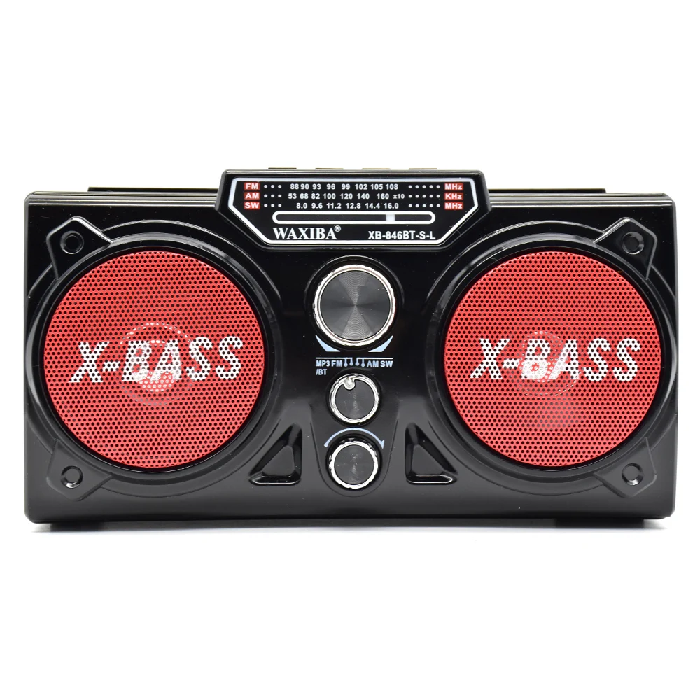 XB-846BT-S-L AM/FM/SW 3 диапазона портативное радио с синий зуб Солнечный свет лампы 2021 Новое поступление радио