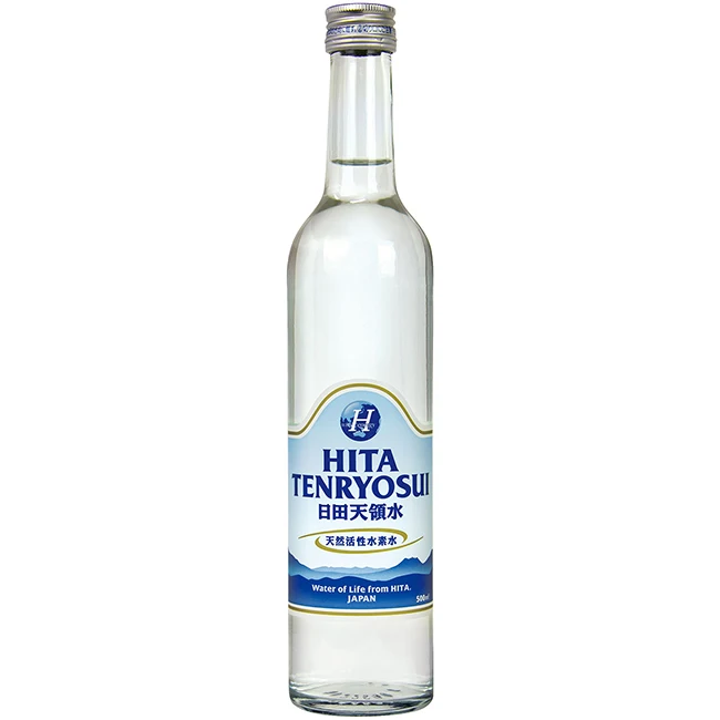 Various superior ingredient characteristics 500ml glass bottle mineral water