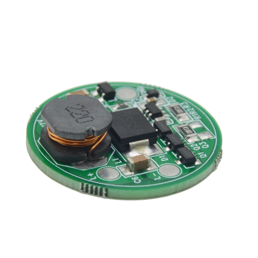 28mm 3-30V car motorcycle light driver board LED low voltage power supply for T6 XHP50 MKR COB