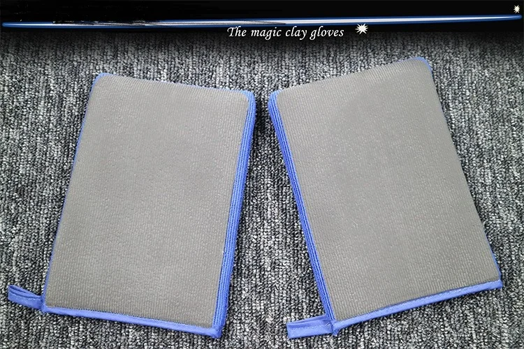 Hot selling new bule  color car detailing and cleaning clay mitt