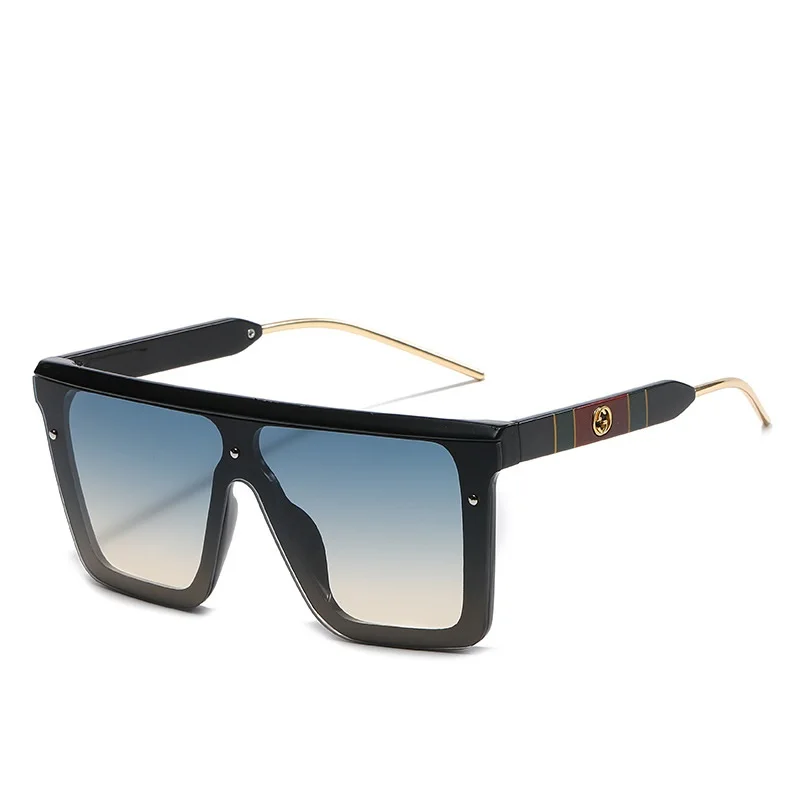 2022 hot sell square frame oversized sunglasses women gg sunglasses wholesale ladies shades