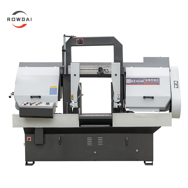 GZ4240 Pipe Rebar I-Beam Cutter Machine Semi Automatic Horizontal Hydraulic Cutting Machine