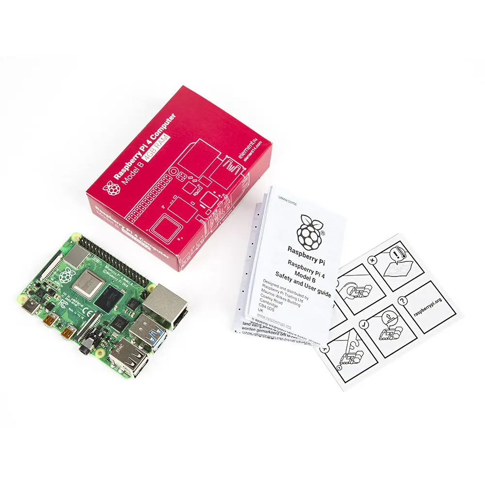 Original Raspberry Pi Model Pi4 4b 1gb 2gb 4gb 8gb Ram Starter Kit Board Pi 4 B Computer Model B Pi4b 2 Gb 4 Gb 8 Gb