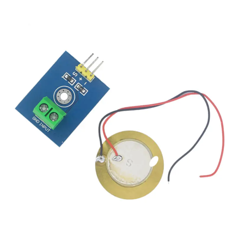 3.3V/5V Ceramic Piezo Vibration Sensor Module Analog Controller Electronic Components Supplies Sensor for R3