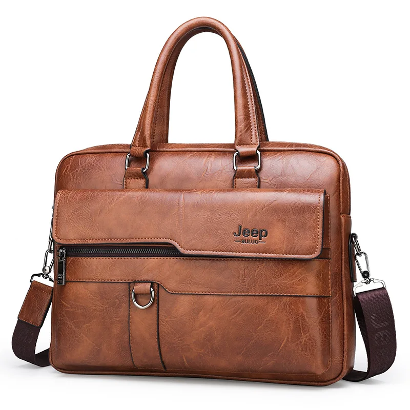 Factory Outlet High Quality Fashion Waterproof Quakeproof Laptop Bag Business Men Office Messenger Bag