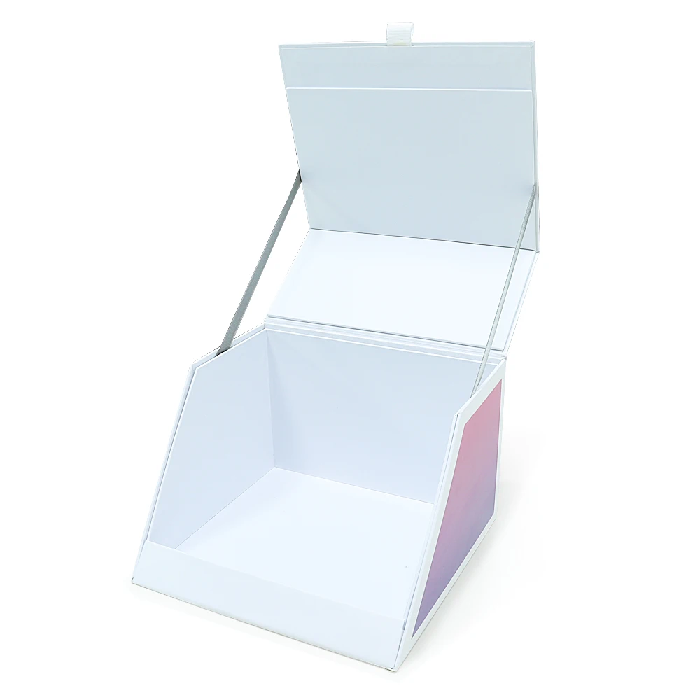 Wholesale Custom Logo pink Baseball Hat Paper Box hat Paper boxes Packaging