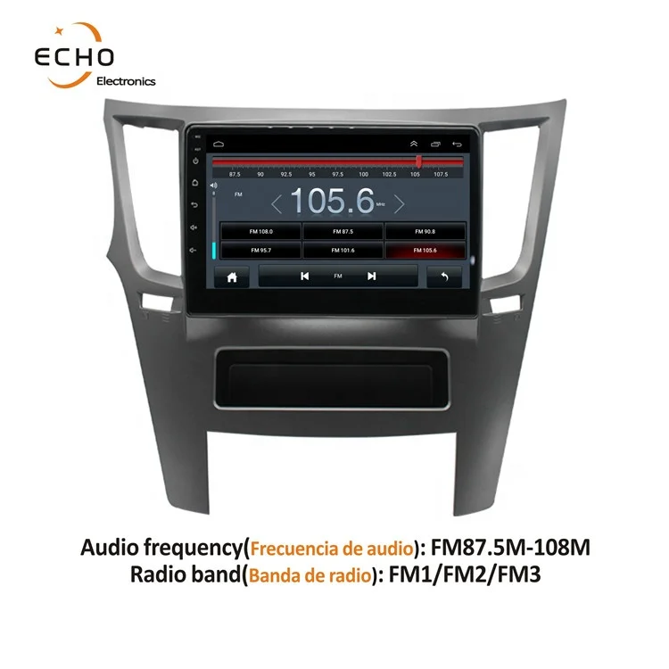 9 Inch Android Car Radio Video DVD Multimedia W/ GPS Navigation DSP Car Player For Subaru Legacy Outback 2009 - 2016 Use