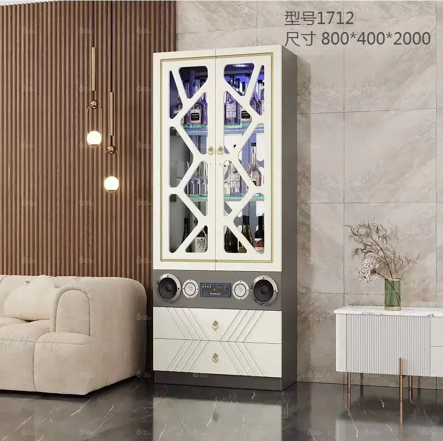 Factory cheap high quality living room drinks cabinets home wine bar cabinet
