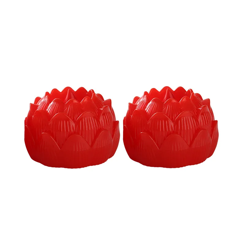 Wholesale Plastic Lotus Electric LED Candle Flameless Light Candle Flickering Lights Electronic Swing Colour Flower Led Candles