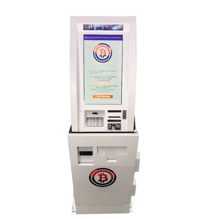 Машина самообслуживания сканер штрих-кода Crypto ATM и Btc обменная карта платежный киоск тикающий для Автостоянки