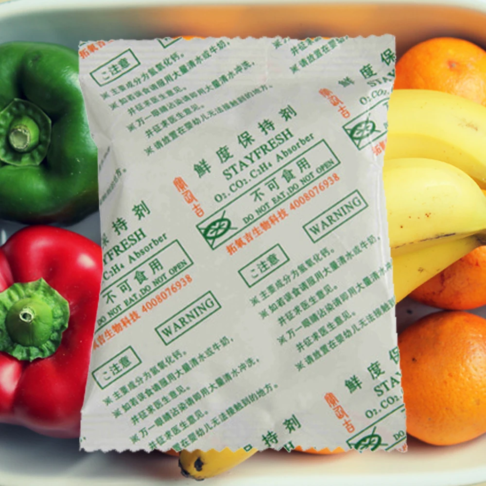 Absorb King Fruit and Vegetable Preservatives 02 Co2 C2H4 H20 Absorber Stay Fresh Deacidifying Agent