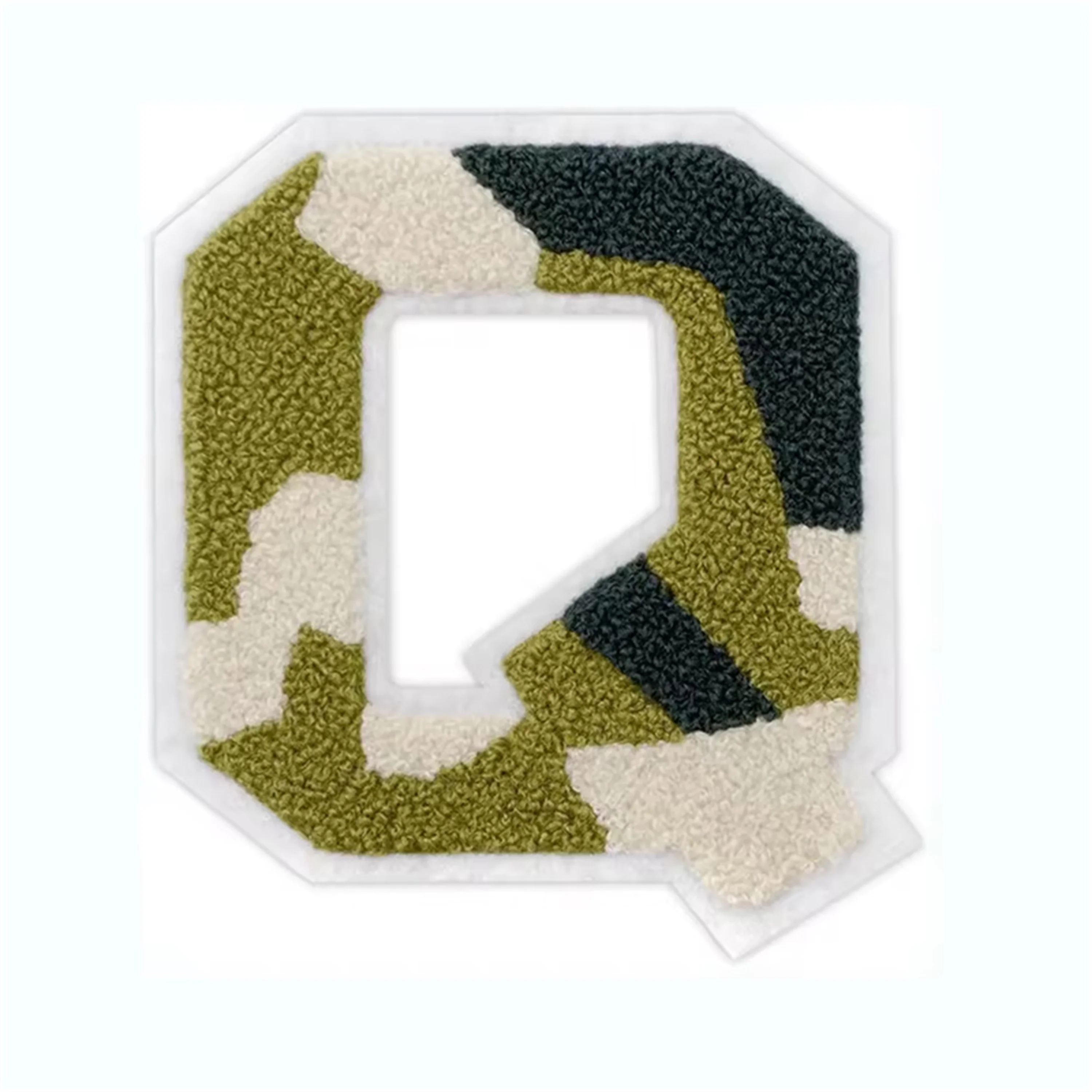 chenille patch  custom chenille letter patches no minimum Promotion for clothing Embroidery patches