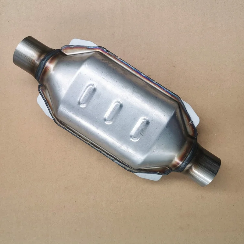 
Three way Oval Universal Catalytic Converter with ceramic substrate LL-0219-1 