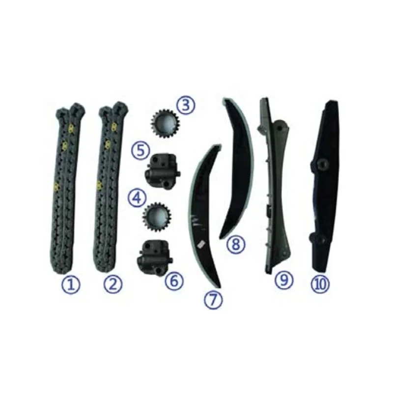 Timing Chain Kit for Ford 2.5L OEM GY0112500A 1S7Z6K297AA TK4310