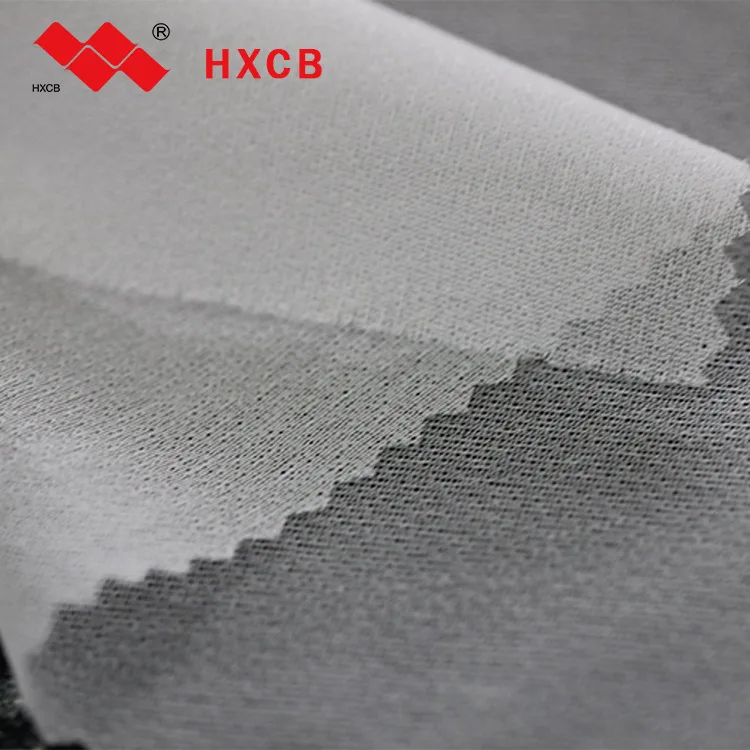 Good Quality Polyester PA PES Twill Weave Interlining Woven Fusible Lining for Suit