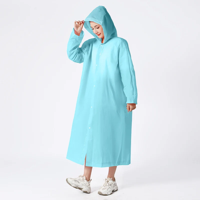 High Quality Durable Long Raincoat Waterproof Rain Coat Lightweight Outdoor Raincoat For Adult