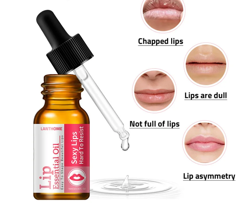 Private label cosmetics makeup lip plumper moisturizing oil lip gloss lip enhance oil