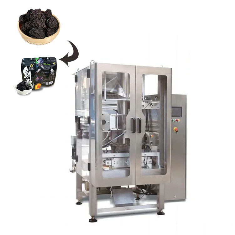 life automatic high productivity dried fruit packing machine corn puff packing machine beef jerky packaging machine