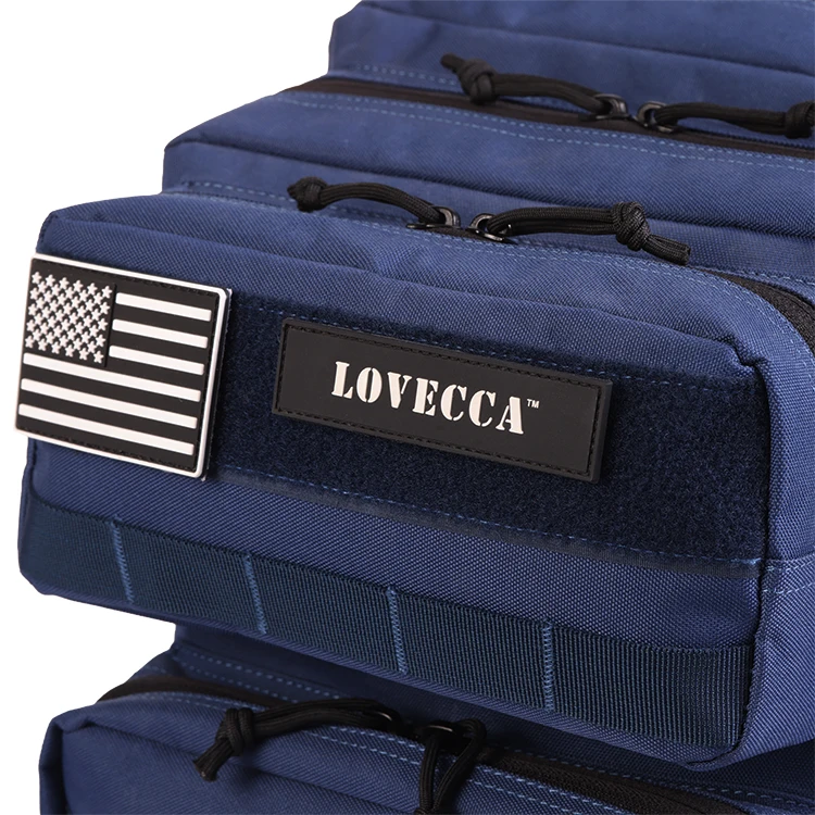 Custom logo men waterproof fabric rucksack swim sports 45l gym duffle backpack