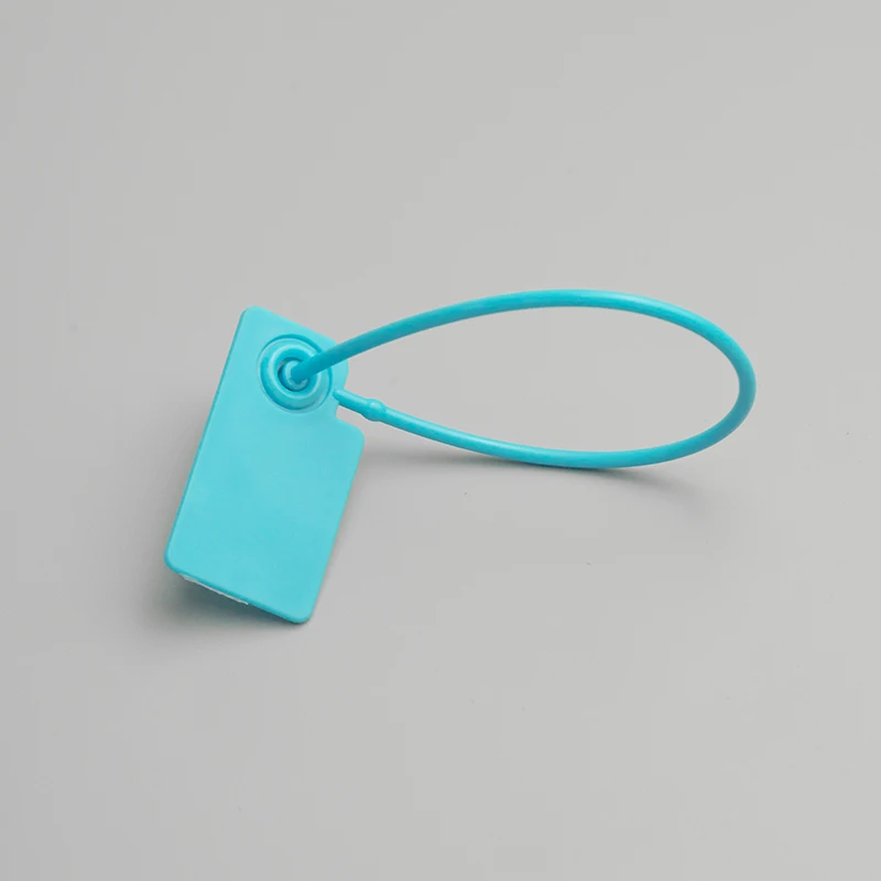 Tamper proof griptight fitness pull PP security sealed packing sealing lock label tag container plastic seal tag for shoes